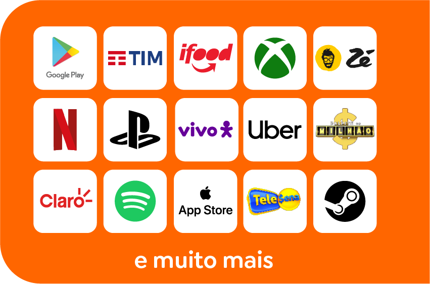 Variedade de produtos